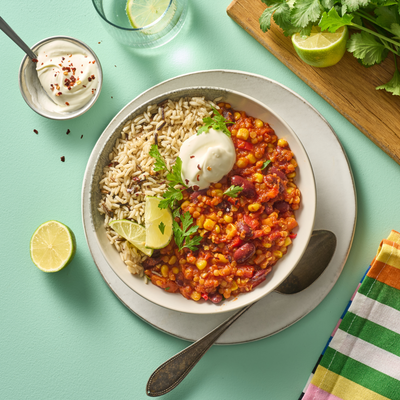 Chili Rice Bowl