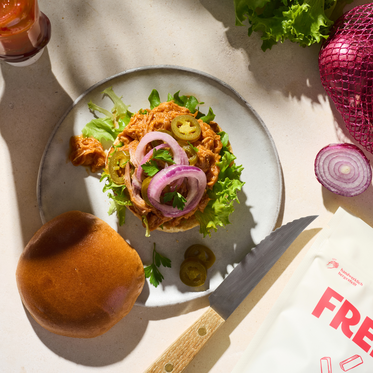 Pulled Pork Burger