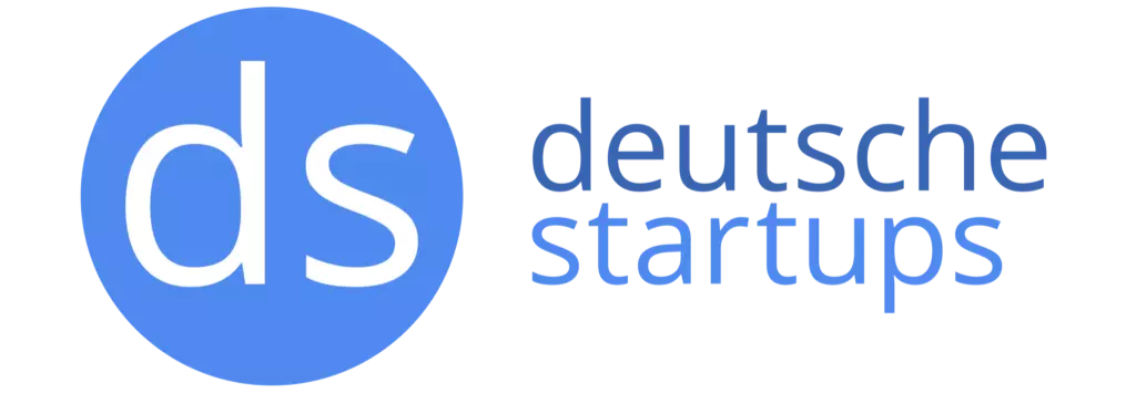 Blaues Logo mit den Buchstaben "ds" in einem Kreis und dem Schriftzug "deutsche startups" daneben.