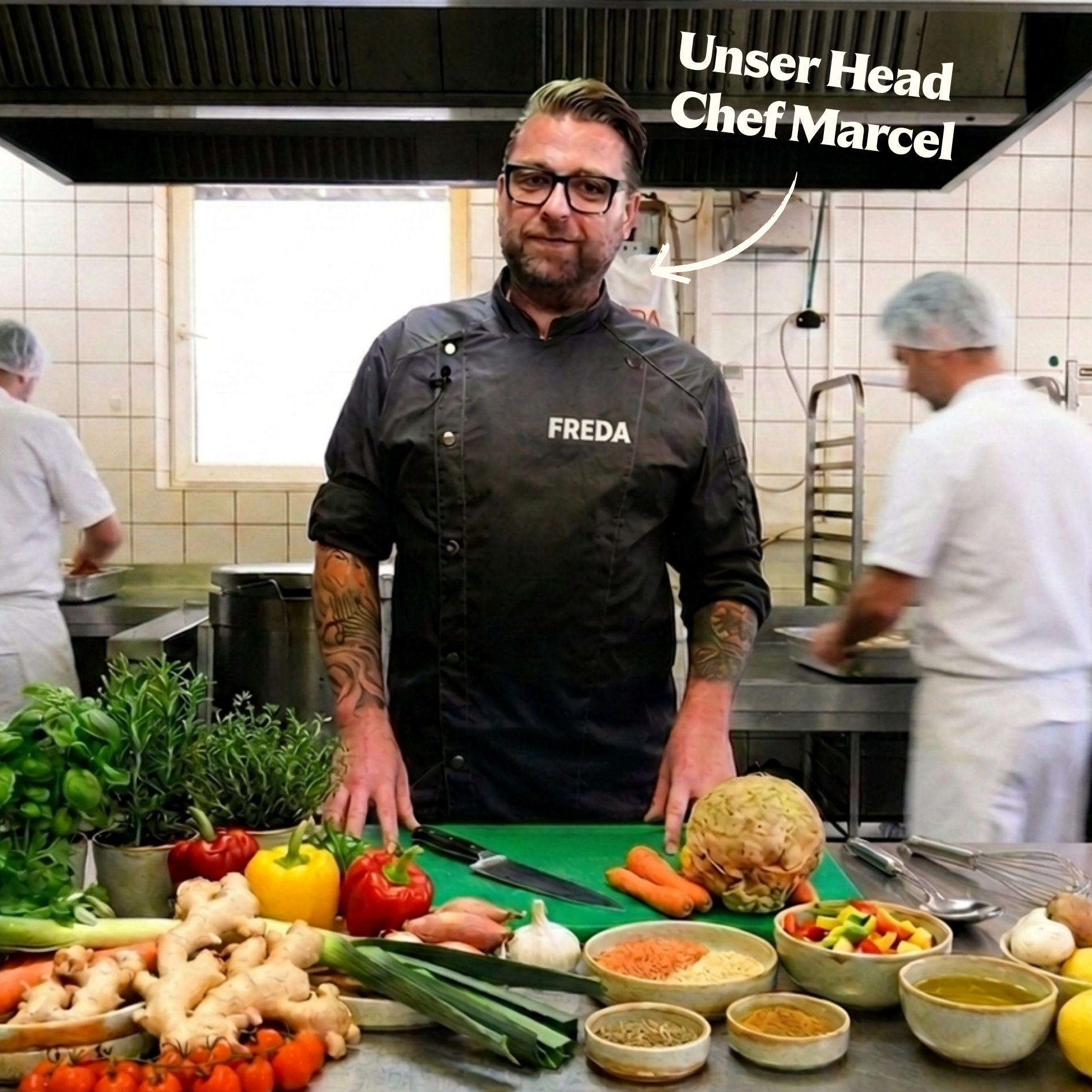 Chefgemachter Geschmack. Bessere Nährwerte.