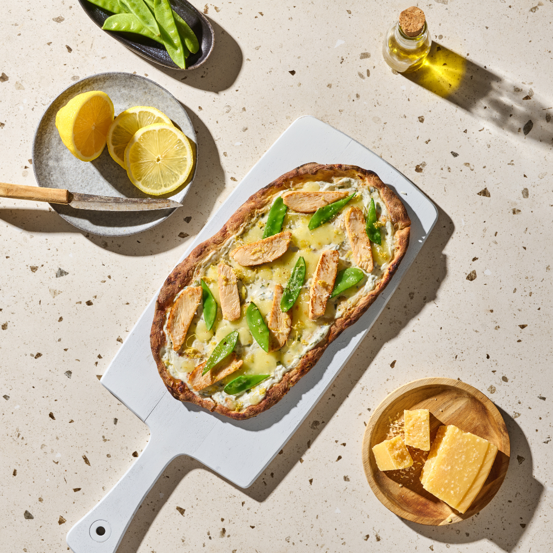 Lemon Chicken Flatbread