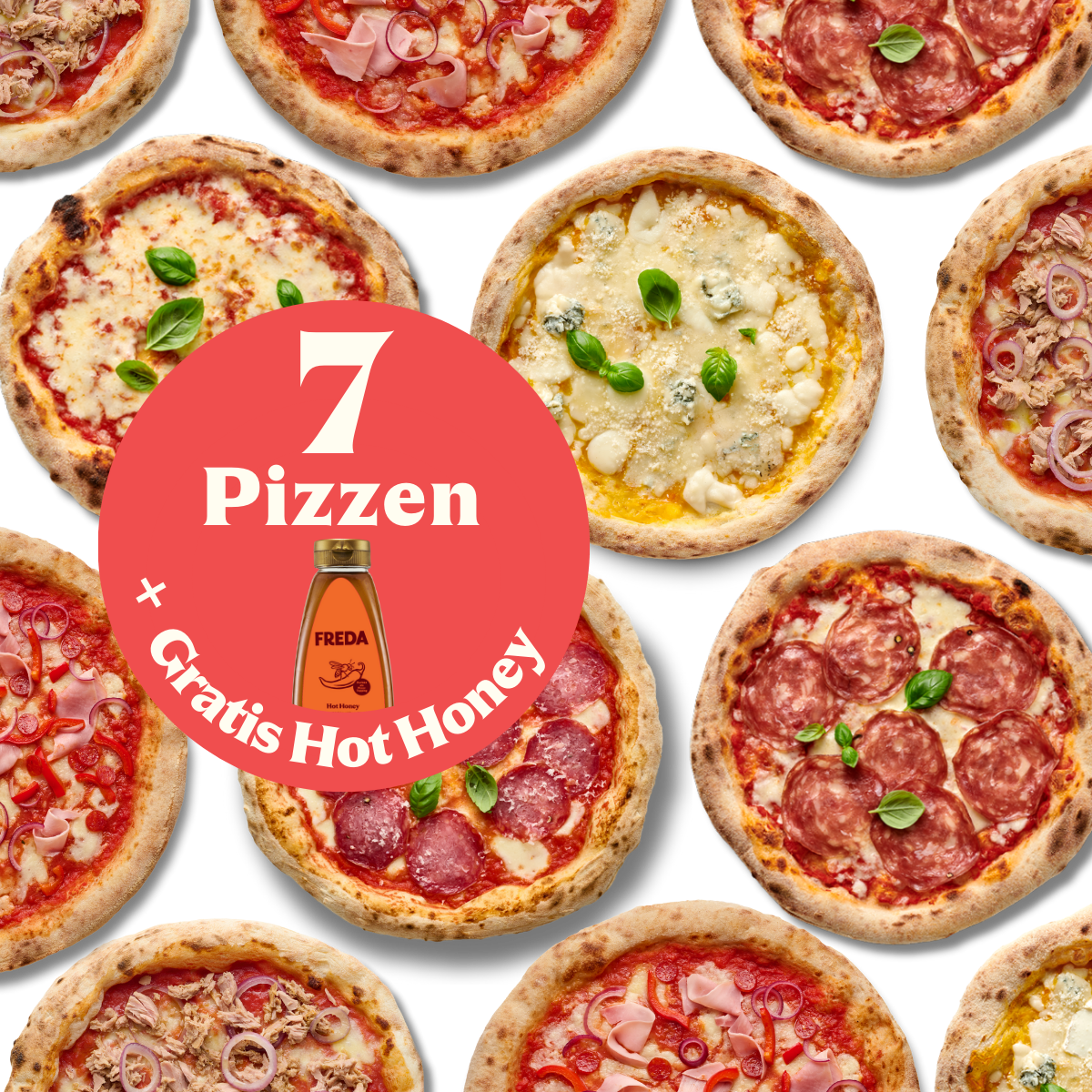 Freda Pizza + gratis Hot Honey