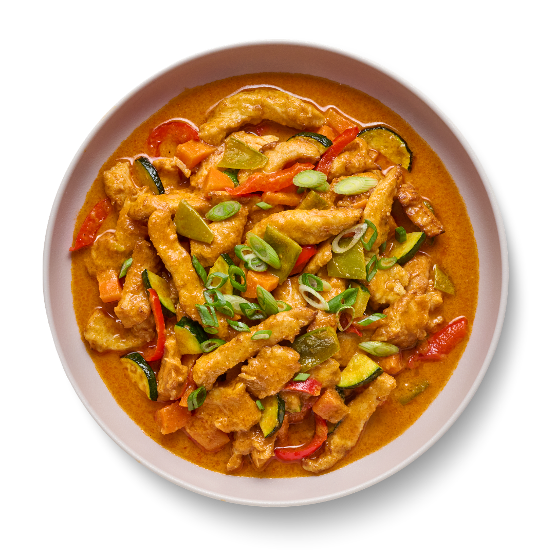 High Protein Red Chicken Curry