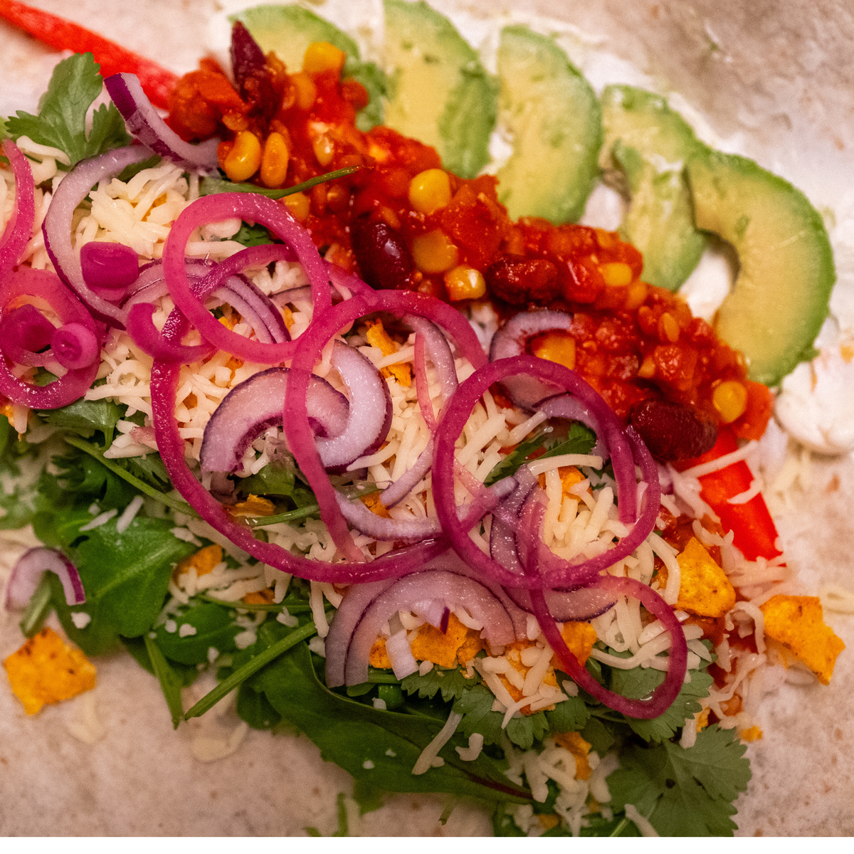 Filled Chili Wrap