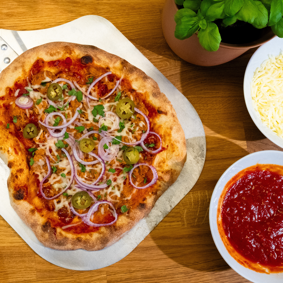 Pulled Pork Pizza