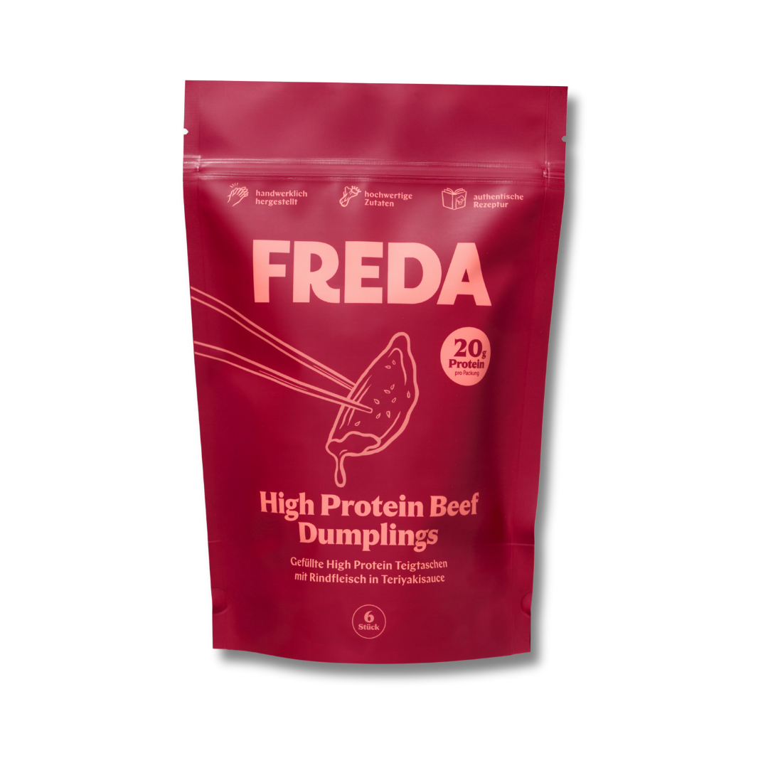High Protein Beef Dumplings