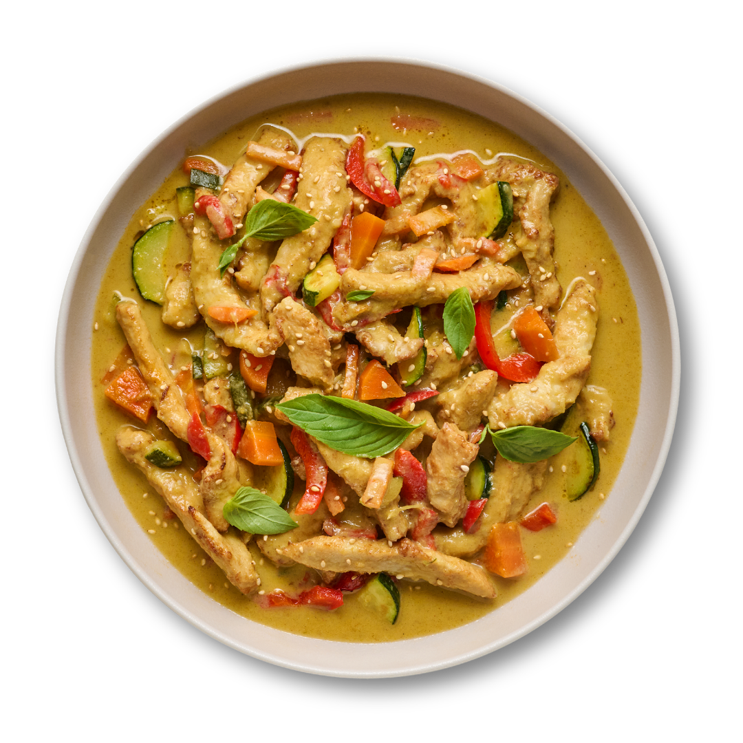 High Protein Green Chicken Curry