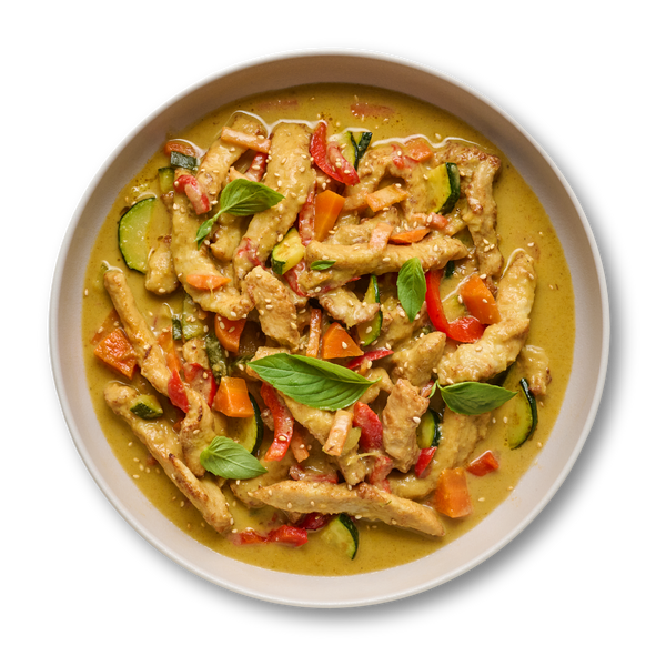 High Protein Green Chicken Curry