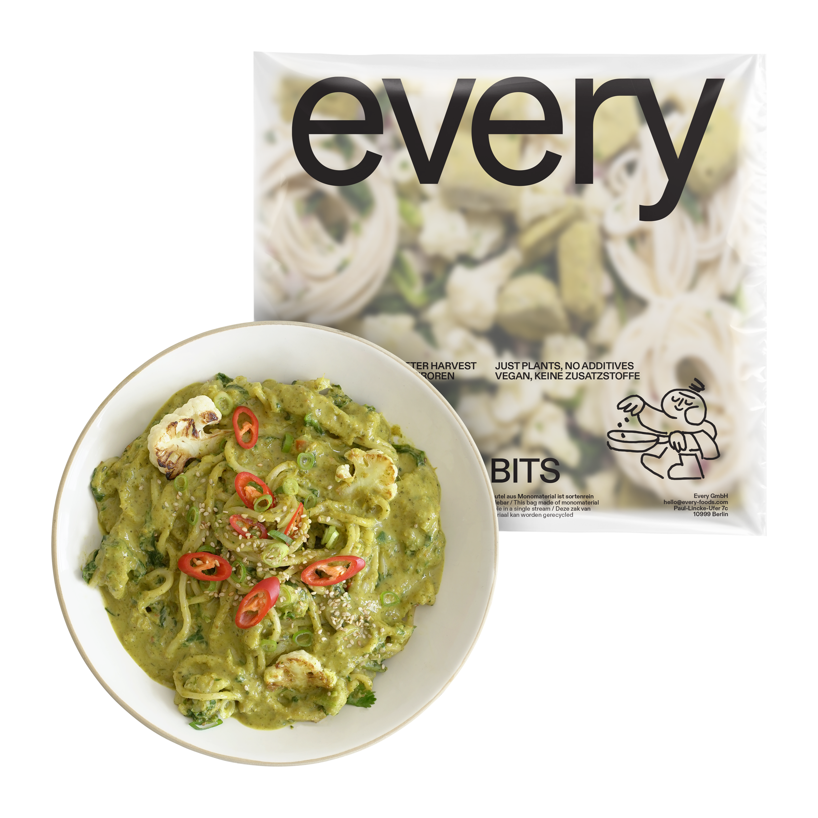Green Curry Noodles
