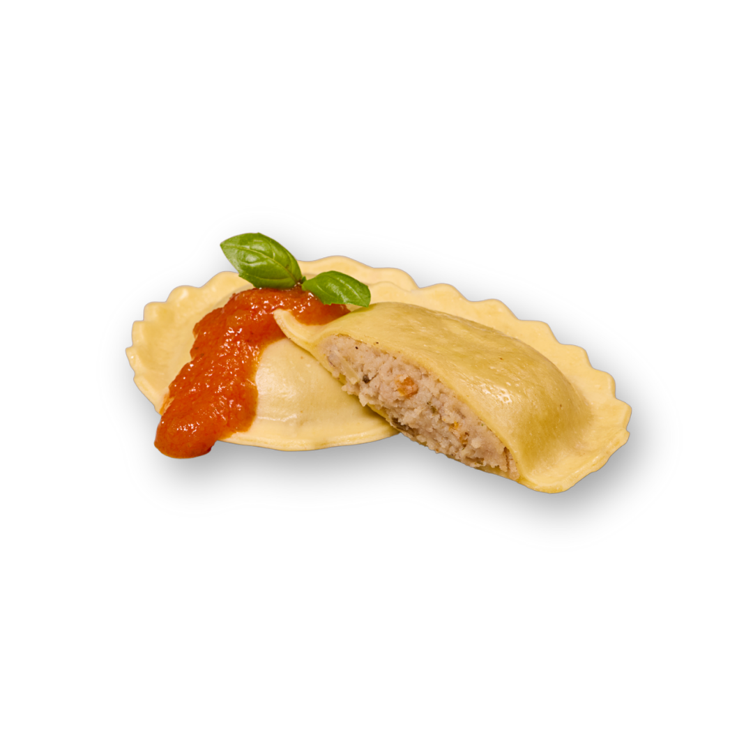 High Protein Beef Ravioli