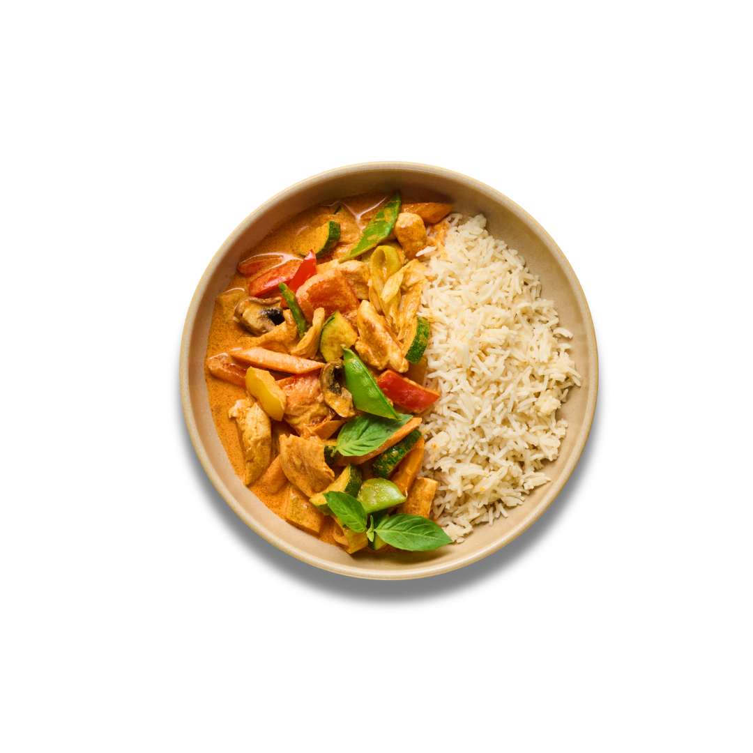 High Protein Red Curry
