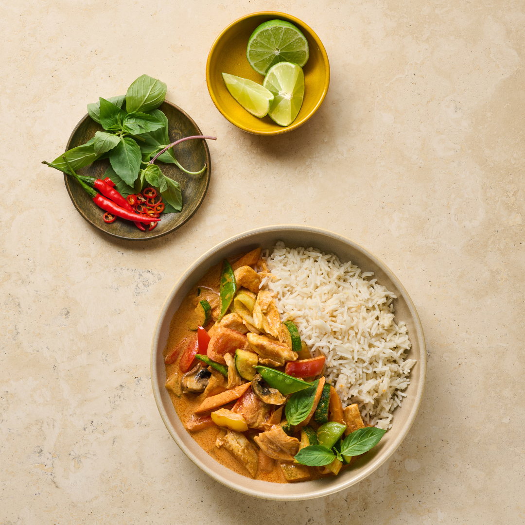 High Protein Red Curry