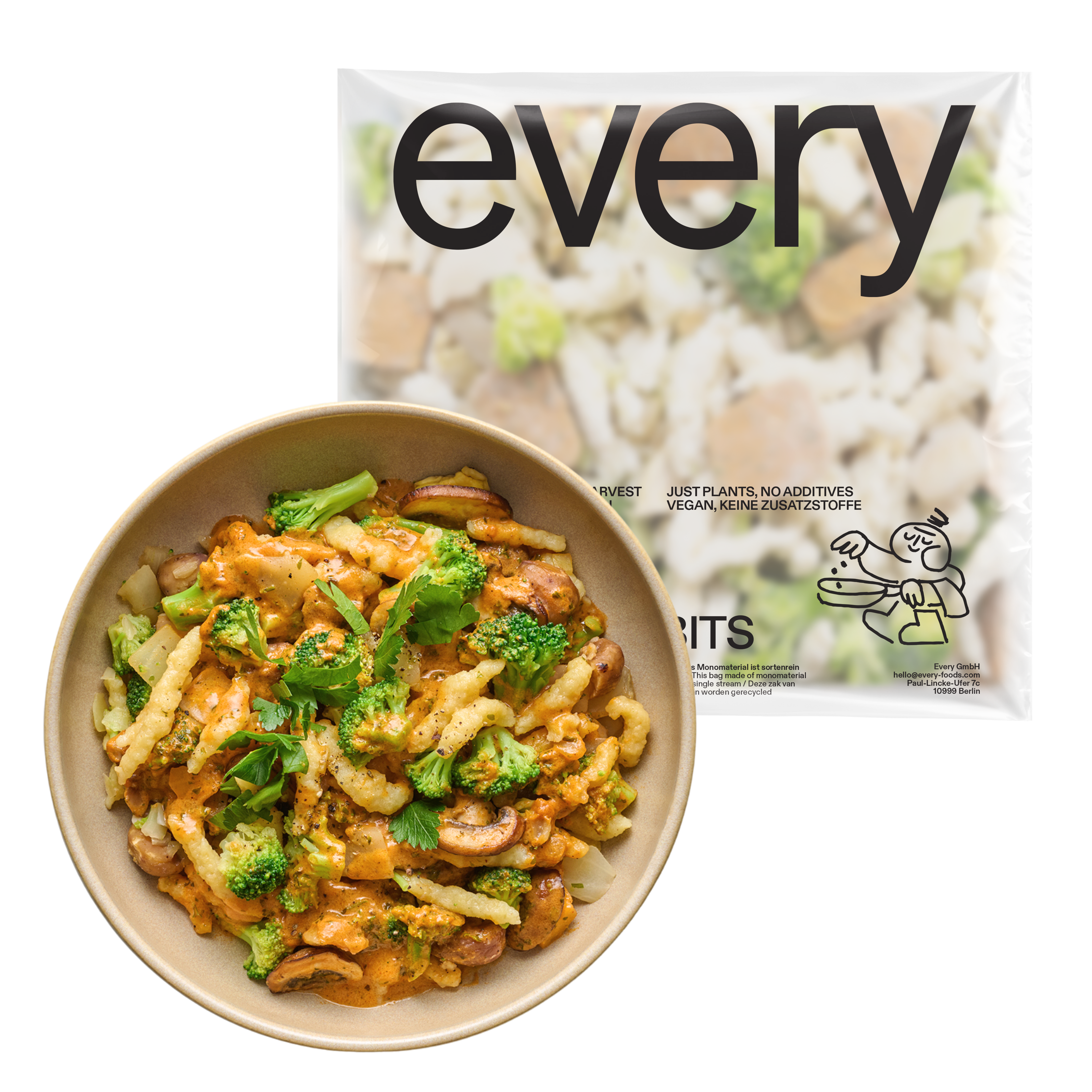 Mushroom Spätzle