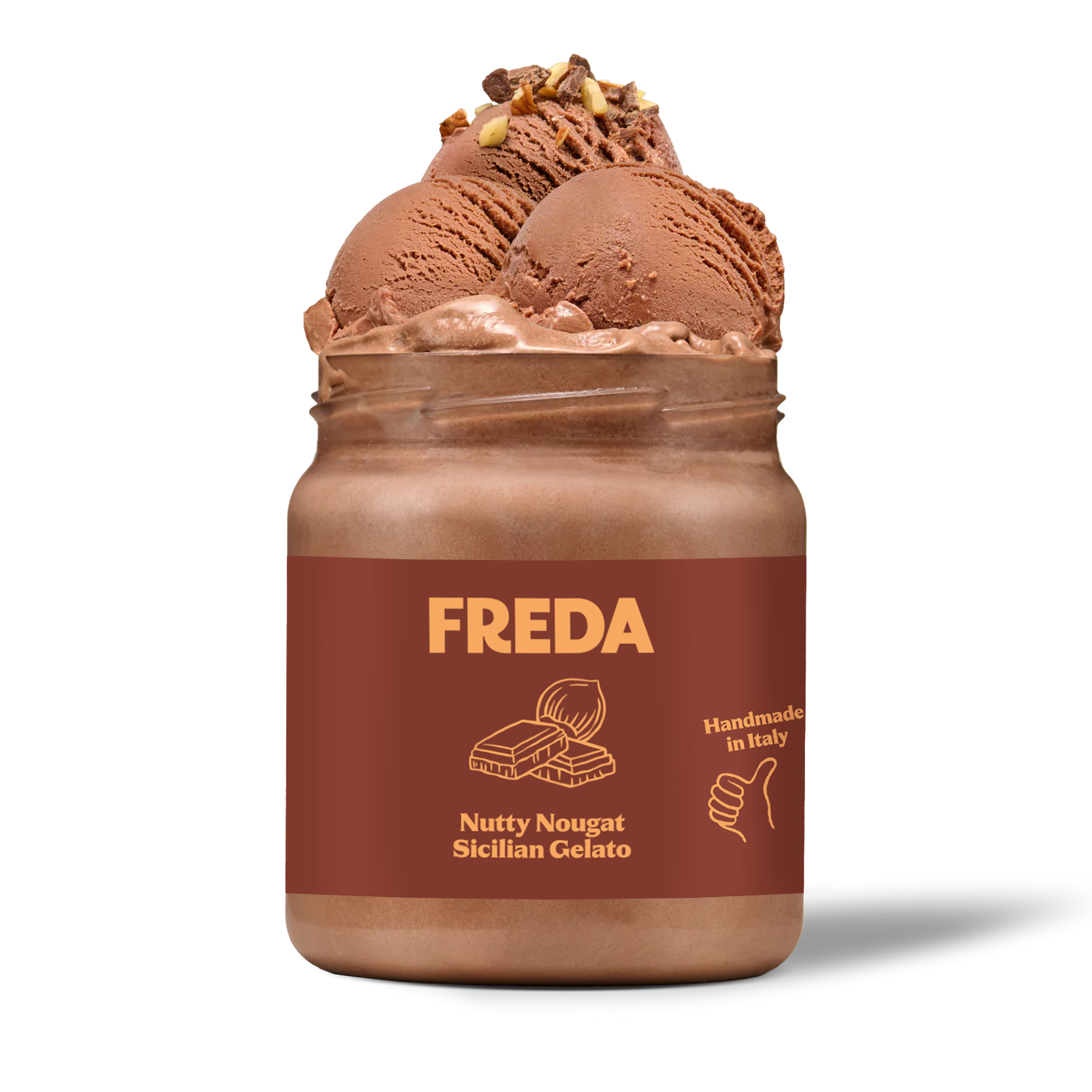 Nutty Nougat Gelato